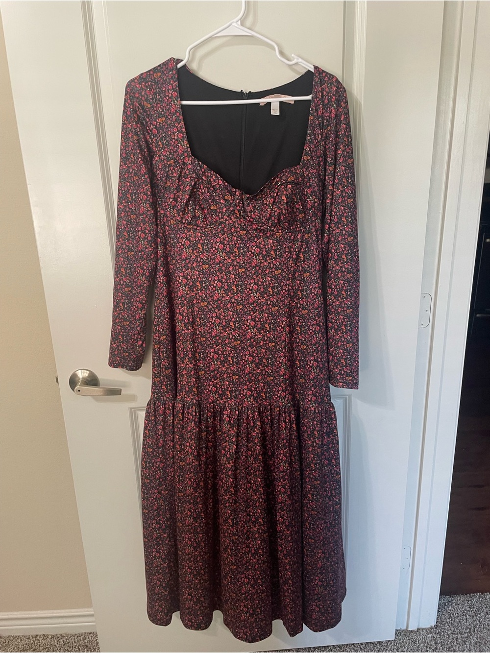 Hutch x Anthropologie Sweetheart Floral Midi Dress – Size L